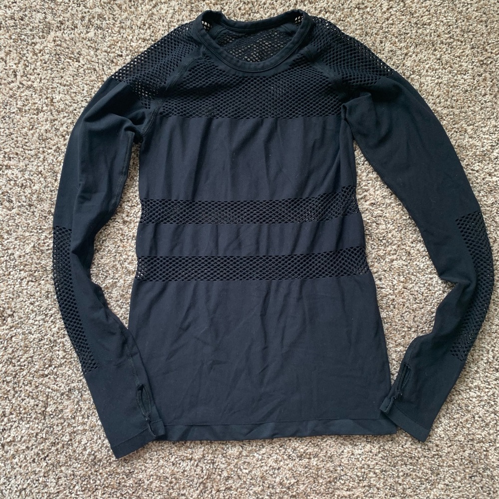 Zella Mesh workout top